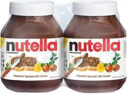Nutella Hazelnut Spread with Cocoa, 33.5 oz, 2-count