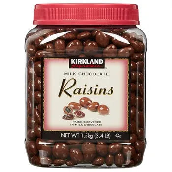 Kirkland Signature Raisins, Milk Chocolate, 3.4 lb