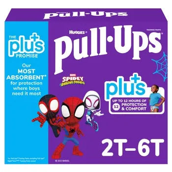 Huggies Pull-Ups Plus Training Pants For Boys
