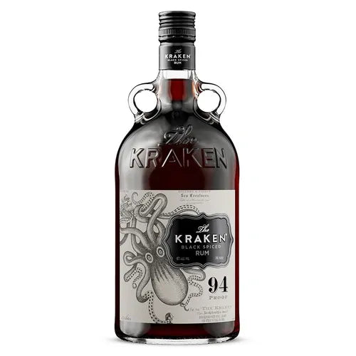 The Kraken Black Spiced Rum 94 Proof - 1.75L