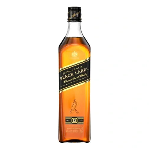 Johnnie Walker Black Label 12 Year Old Blended Scotch Whisky - 750ML