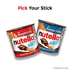 Nutella & GO! Hazelnut and Cocoa Spread, 1.9 oz, 16 Pack