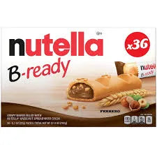 Nutella B-Ready Crispy Wafers, 0.7 oz, 36 count
