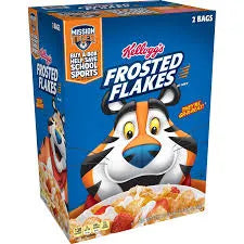 Kellogg's Frosted Flakes Cereal, 30.95 oz, 2-count