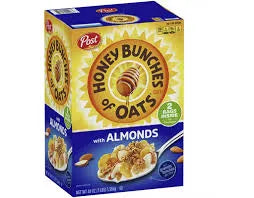 Post, Honey Bunches of Oats with Almonds Cereal, 50 oz