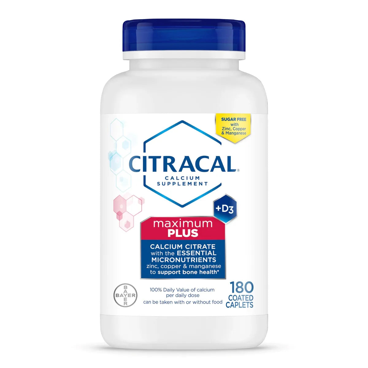 Citracal Maximum Plus Calcium Citrate + D3, 280 Caplets