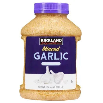 Kirkland Signature, Minced California Garlic, 48 oz