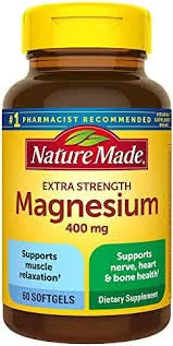 Nature Made Extra Strength Magnesium 400 mg., 180 Softgels