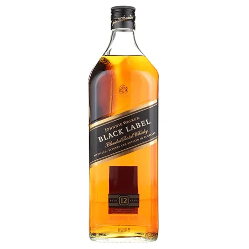 Johnnie Walker Black Label 12 Year Old Blended Scotch Whisky 1.75L