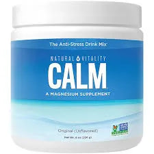 Natural Vitality Calm Magnesium Citrate Powder, 20 Ounces