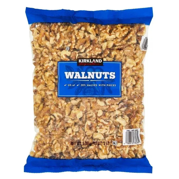 Kirkland Signature Walnut Halves, 3 lbs