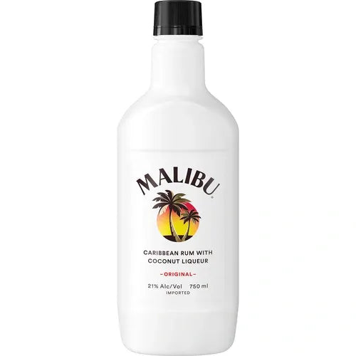 Malibu Coconut Rum Plastic - 750ML